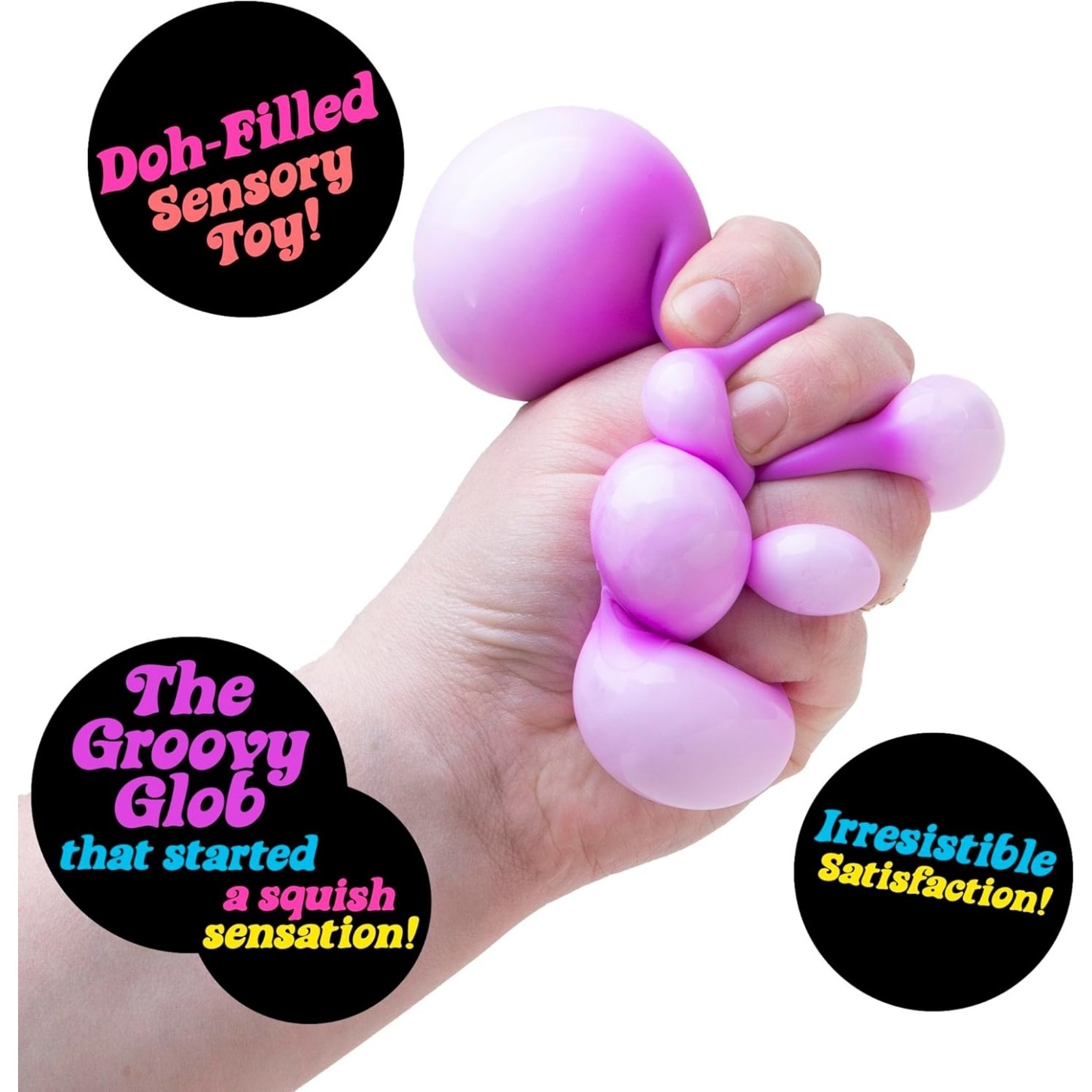 NeeDoh Original Sensory Ball - Pink - Image 21