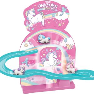 Schylling Unicorn Rainbow Rush. Pink