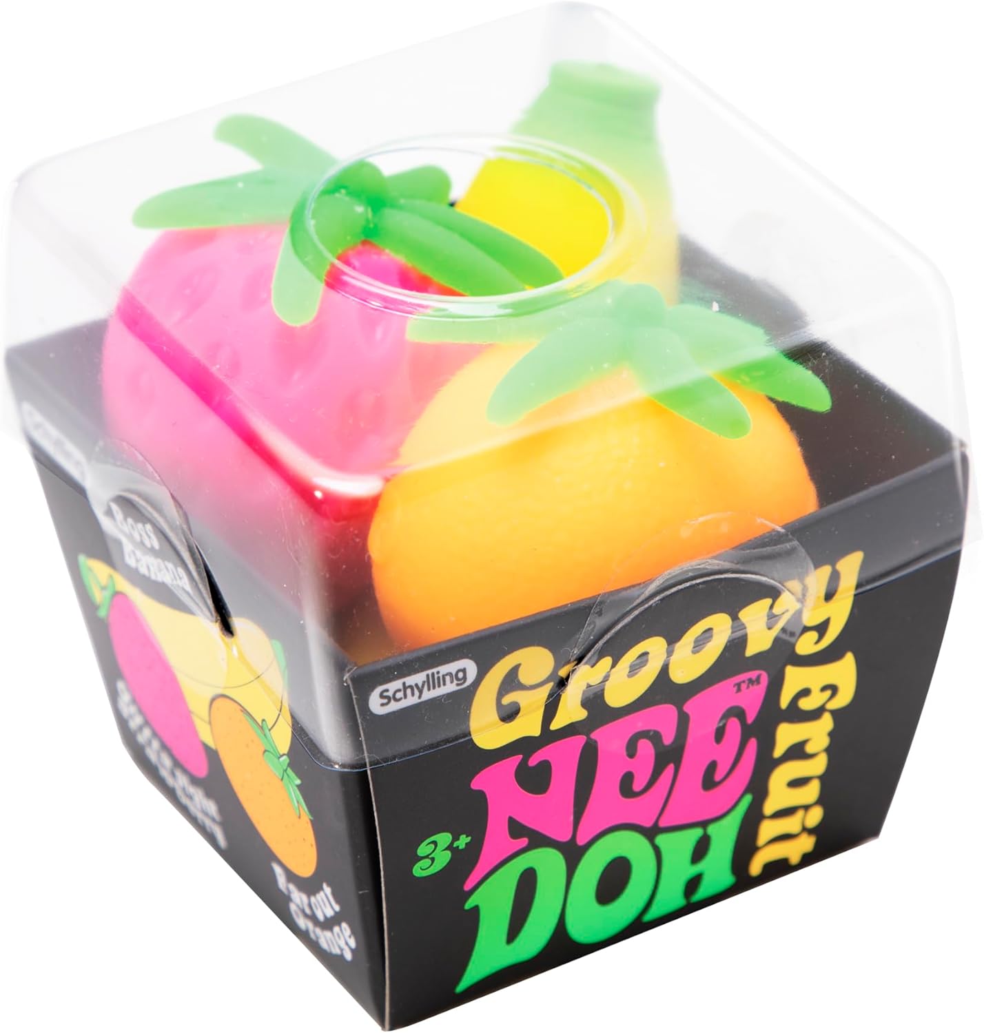 Schylling Nee Doh Groovy Fruit - Novelty Toy (GFND) - Image 2