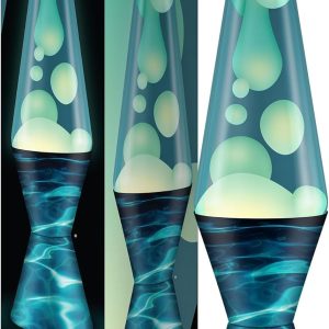 The Original Lava? Lamp - 14.5 Night Swim - Classic Liquid Motion Lamp - White Wax and Blue Liquid - Item #2095 (Amazon Exclusive)