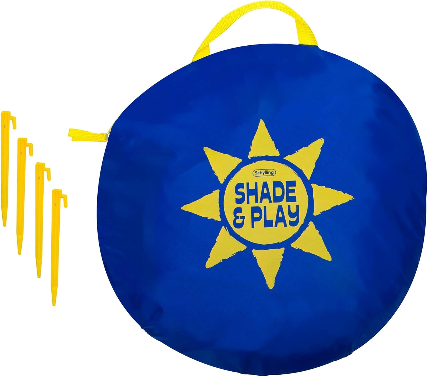 Schylling UV Play Shade. SPF 50+. Ultra portable . Blue - Image 3