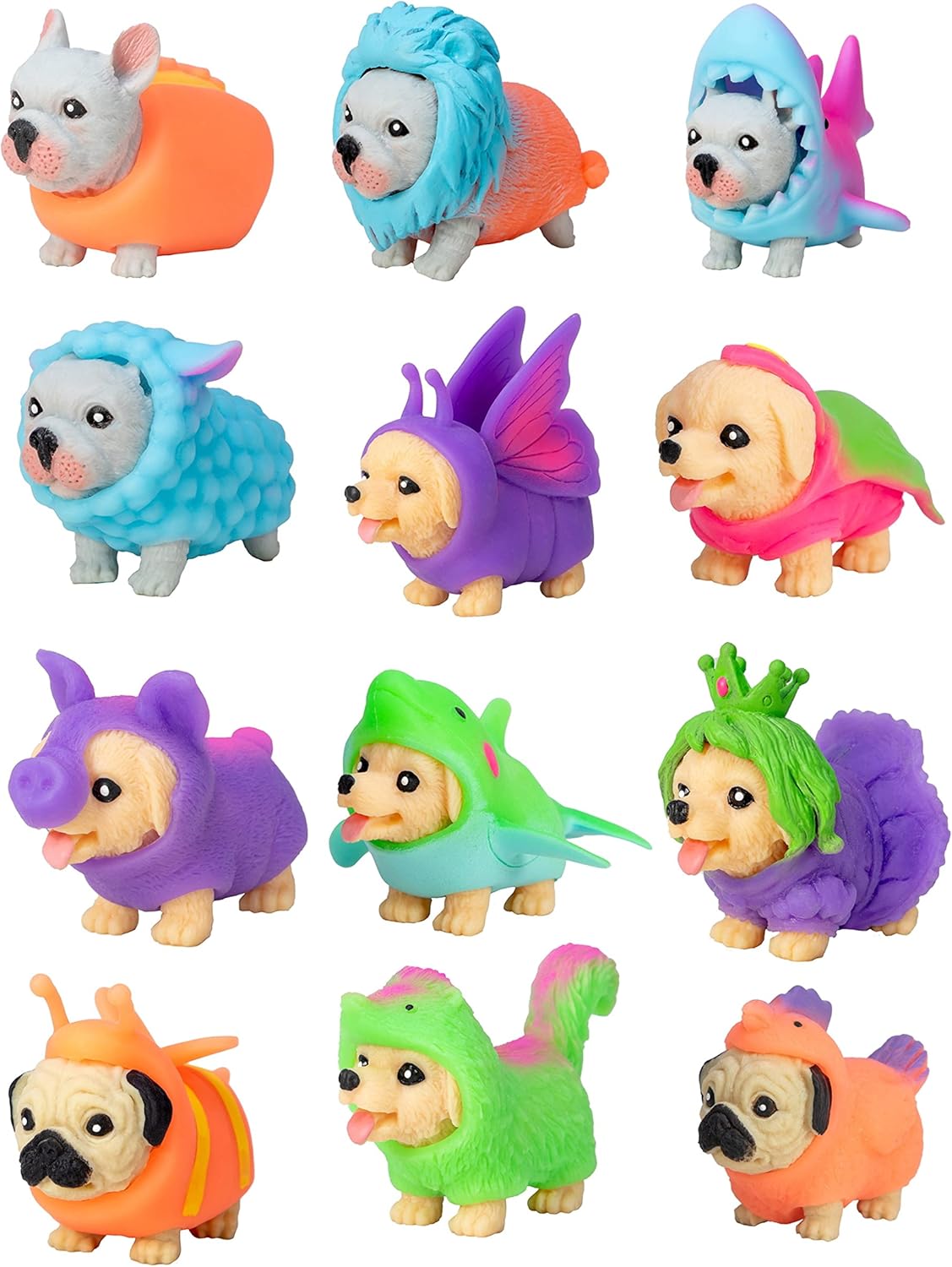Party Animals. Rave Puppies. Neon Costume. Schylling. One Per Orden. Random - Image 8