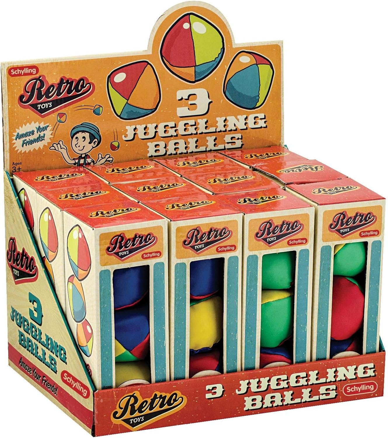 Schylling Retro Juggling Balls - Image 2